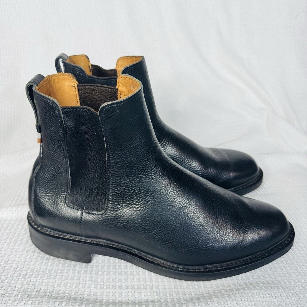 Allen Edmonds Black Leather Chelsea Boots Men’s Size 11 USA Pull-On Dress Boots